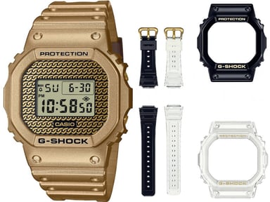 Casio G-Shock Herren Gold Uhr DWE-5600HG-1ER