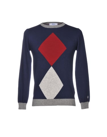 Mqj Dark Blue Knit Jumper