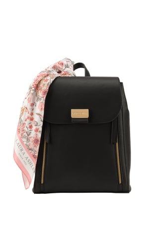 Laura Ashley – Schwarzer Rucksack