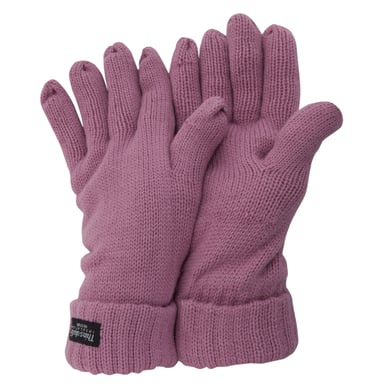 FLOSO Damen/Damen Thinsulate Winter-Strickhandschuhe (3M 40g) (Rosa)