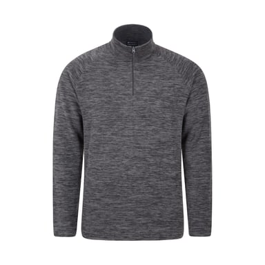 Mountain Warehouse Herren Snowdon II Fleece-Oberteil (Holzkohle)