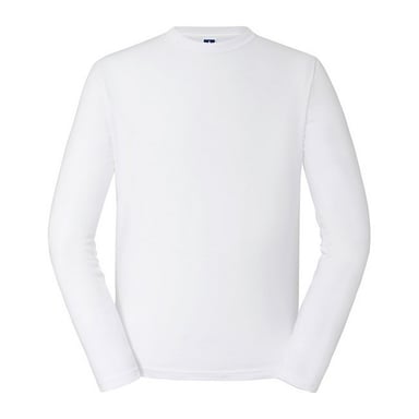 Russell - T-Shirt für Herren Langärmlig (Weiß)