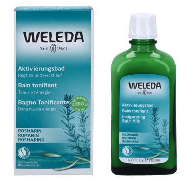 Weleda Rosemary Invigorating Bath Milk 200ml.