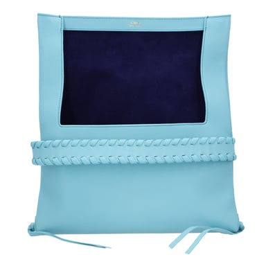 Chloé Mony Clutch Bag Blau