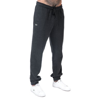 Pantalon jogging Premium polaire Lacoste Pour Homme en Charbon