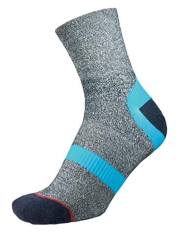 1000 Mile - Herren Approach Repreve Doppel-Lagen Atmungsaktive Blasenfreie Socken - Navy / Eisvogel