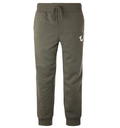 Jogging Horseshoe Logo True Religion Pour Homme en Vert olive