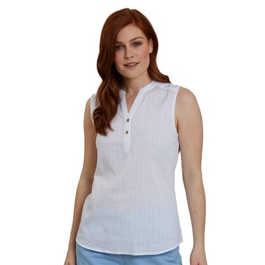 Mountain Warehouse Damen/Damen Petra Ärmelloses Shirt (Weiß)