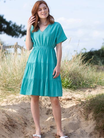 Kite Clothing Pimperne Jacquard Stripe Dress
