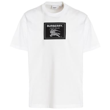 Burberry Box Logo Weißes T-Shirt