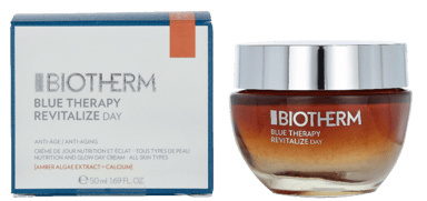 Biotherm Blue Therapy Amber Algae Day Cream.