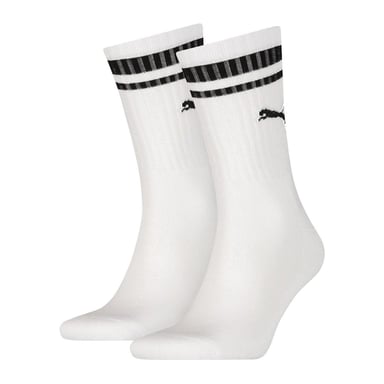 PUMA Heritage Crew 2Pck Weiße Socken