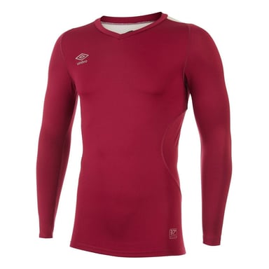 Umbro Herren Elite V-Ausschnitt Base Layer Top (Neu weinrot)