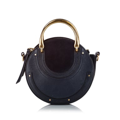Vintage Chloe Pixie Leather Satchel Black
