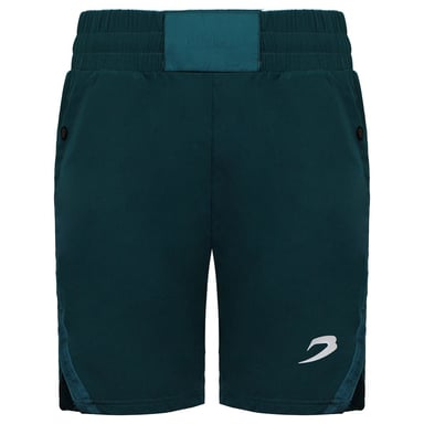 BoxRaw 2in1 Pep Herren-Shorts in Grün/Weiß