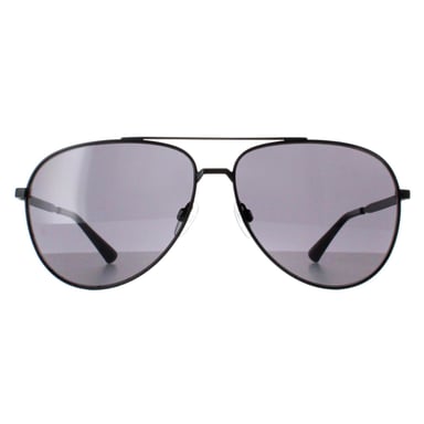 Calvin Klein CK22124S 002 halbmatt schwarz grau Sonnenbrille
