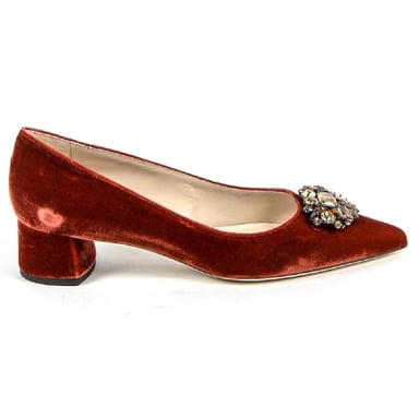 V 1969 Italia Damen Pumps 3110276 VELLUTO ROSSO