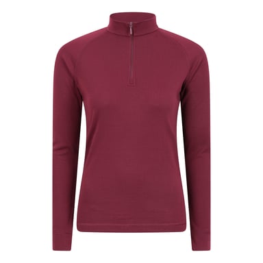 Mountain Warehouse - "Talus" Thermo-Top Reißverschluss für Damen Langärmlig (Pink)