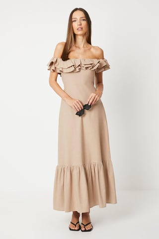 Frill Midi Dress