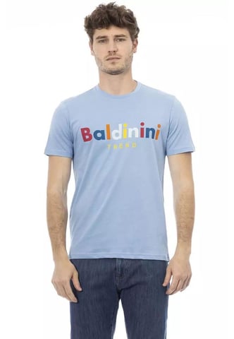 Bedrucktes Baumwoll-T-Shirt