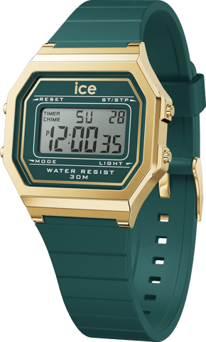 Ice Watch Ice Digit Retro - Verdigris Grün Damen Armbanduhr 022069 - S