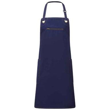 Premier Barley Recycelte Vollschürze (Navy/Camel)