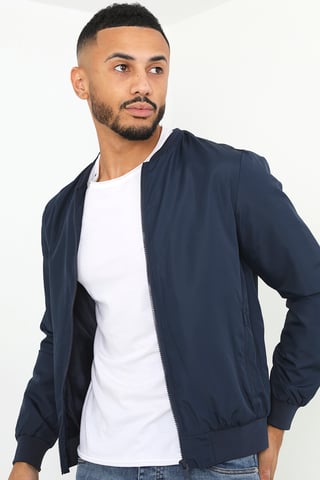 Navy 'Sanjay' Bomber Jacket