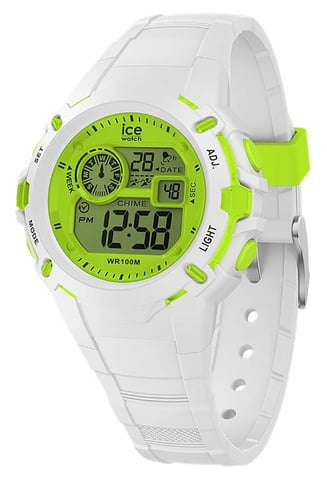 Ice Watch Ice Digit Explorer - Weiße Limette Damenweißuhr 024004