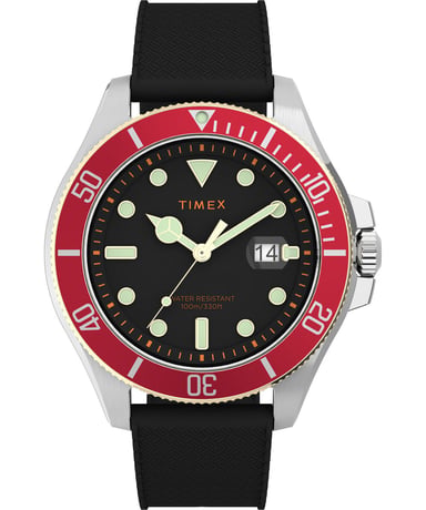 Timex Harborside Coast Schwarz Herren Armbanduhr TW2V27300