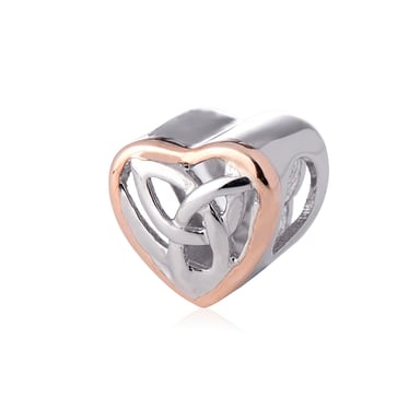Eternal love Heart Milestones Bead Charm