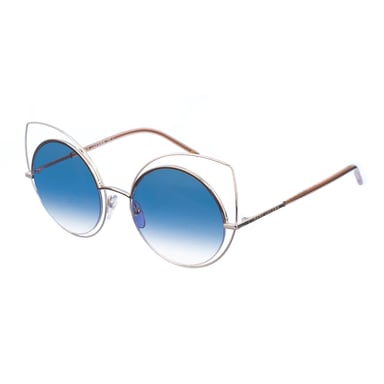 MARC-10-S Damen runde Metallsonnenbrille