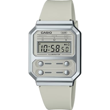 Casio Casio Kollektion Vintage Unisex-Beige Uhr A100WEF-8AEF