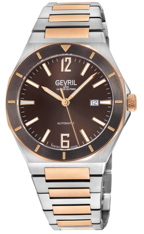 Gevril High Line 48403B Schweizer Automatikuhr Sellita SW200