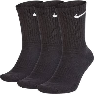 Nike Everyday Cushion Crew Training Socks (3 Pairs) in Black