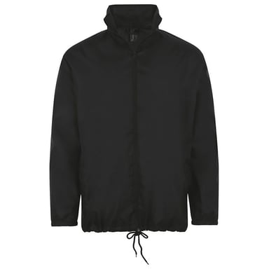 SOLS Unisex Shift Showerproof Windbreaker Jacket (Schwarz)