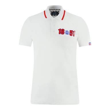 Aquascutum London 1851 Weißes Poloshirt