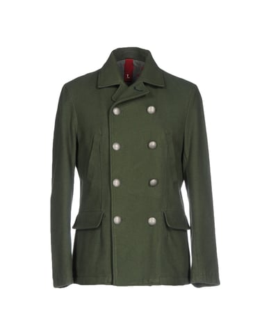 COATS & JACKETS At.P.Co Military green Man Wool