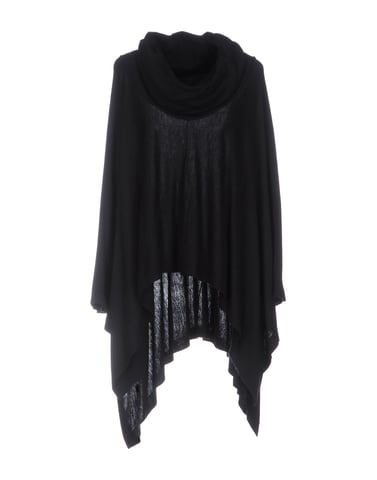 Alpha Studio Black Knit Cape