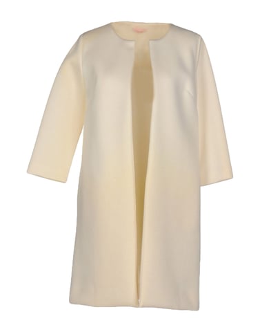P.A.R.O.S.H. Ivory Modal Overcoat