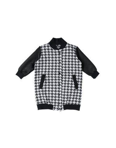 Odi Et Amo Black Girl Cotton Jacket