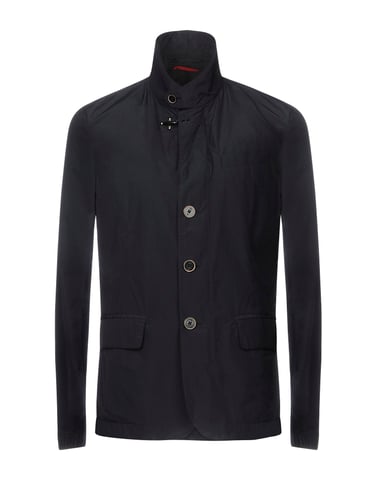 Fay Dark Blue Techno Fabric Jacket