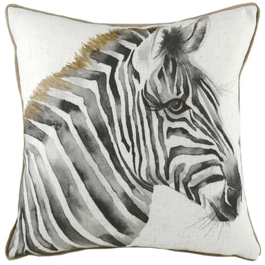 Evans Lichfield Safari Zebra Zebra Cushion