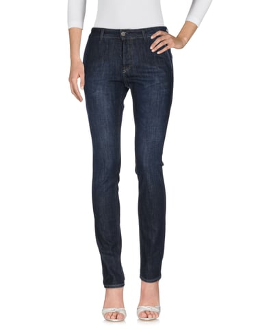 Michael Coal Blue Cotton Slim Fit Jeans