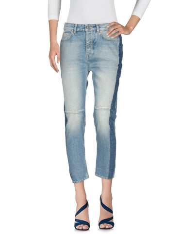 Golden Goose Deluxe Brand Blue Cotton Cropped Jeans
