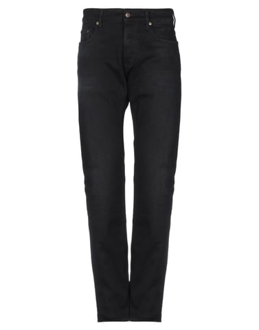 Mauro Grifoni Black Cotton Straight Leg Jeans