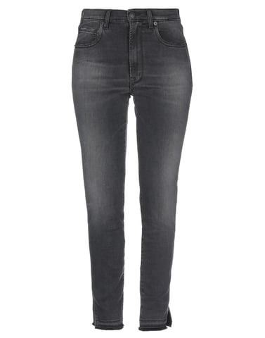 (+) People Steel Grey Cotton Slim Fit Jeans