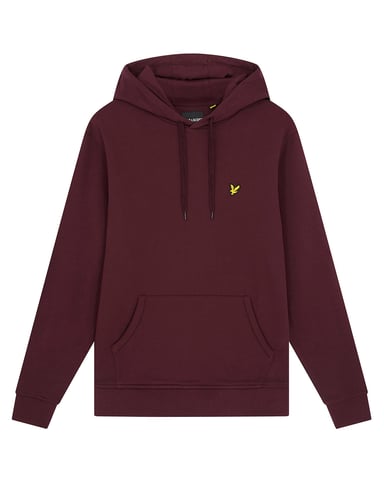 Sweatshirt � Kapuze Lyle & Scott in bordeauxrot