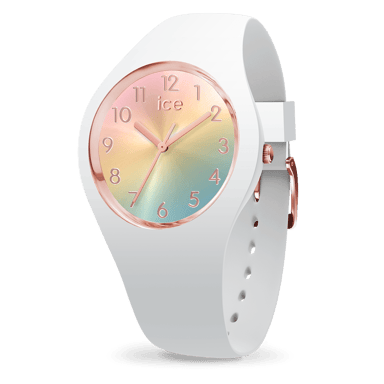 Ice Watch Ice Sunset - Regenbogen Damen White Watch 015743