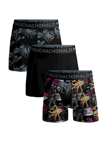 Muchachomalo - 3er-Pack Boxershorts Männer