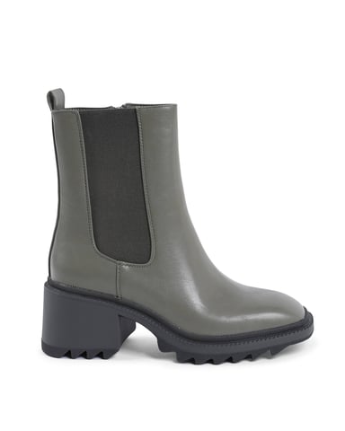 V Italia Damen Stiefeletten Grün 181-87 Military